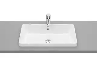 Roca Gap Square Umywalka wpuszczana w blat 60x37 cm biała A3270Y8000
