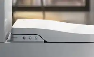 Roca Inspira Toaleta myjąca WC kompaktowa 68x39 cm Rimless bez kołnierza biała A80306L001