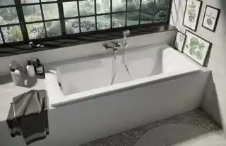 Roca Linea Slim Wanna prostokątna 150x70 cm biała
