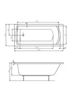 Roca Linea wanna 170x75cm z hydromasażem Smart WaterAir Plus