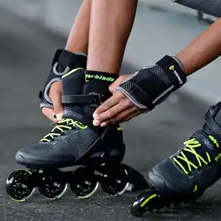 Rollerblade Macroblade 80 męskie łyżworolki czarno-limonkowe rozmiar 270