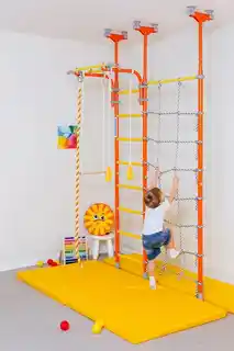 Romana Drabinka gimnastyczna Kometa Merkury 3 pomarańczowa