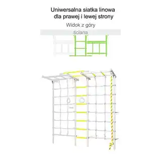 Romana Drabinka gimnastyczna Kometa Next-5 fioletowa