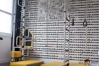 Romana Drabinka gimnastyczna Pegas 2 czarna