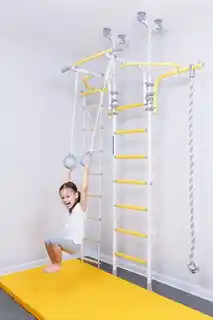 Romana Drabinka gimnastyczna Transformer niebieska