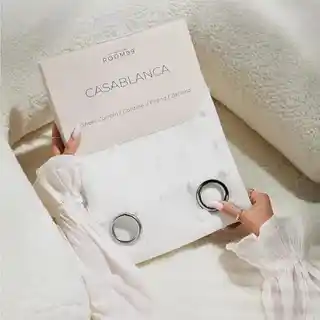 Room99 Firana Casablanca Biała 300x250 Przelotki