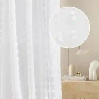 Room99 firana Casablanca biała 500x230, taśma, wysokiej jakości, elegancka, dekoracyjna, do salonu i sypialni
