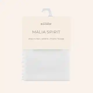 Room99 Firana Malia Spirit Biała 140x260 Taśma