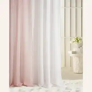 Room99 firana Novelia biała 140x280 przelotka