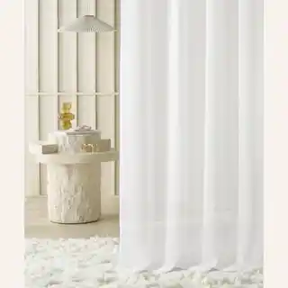 Room99 firana Novelia biała 400x230 przelotka