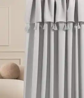 Room99 zasłona Astoria szara jasna 140x250, taśma