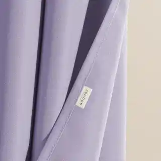 Room99 Zasłona Aura Lila 140x250 Srebrna Przelotka