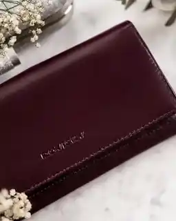 Rovicky Portfel skórzany R-RD-35-GCL Plum fioletowy
