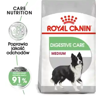 Royal Canin CCN Medium Digestive Care 12kg karma sucha dla psów dorosłych, ras średnich o wrażliwym przewodzie pokarmowym