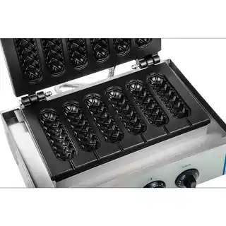 Royal Catering Gofrownica - 1550 W - corn dog - gofry na patyku RCWM-1500-S