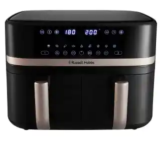 Russell Hobbs Satis Fry DualBaske 27680-56 2800W 9l Air fryer