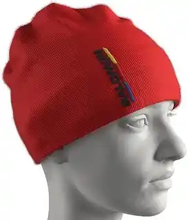 Salomon Czapka Zimowa Graphic Beanie, czerwony, bawełna, kolekcja Winter 2024