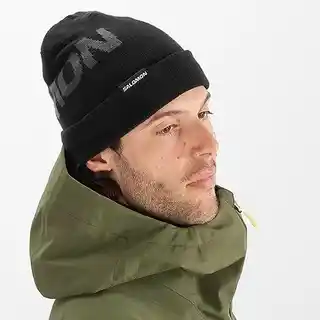 Salomon Czapka zimowa Hermitage Beanie, głęboka czerń