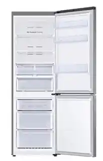 Samsung RB34C603CS9, chłodziarka No Frost, stal szczotkowana, 185 cm, AI, energooszczędna, pojemność 340 litrów