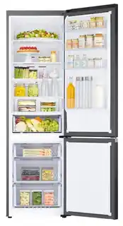 Samsung Lodówka RB38C601DB1/EF 203cm Grafitowa stal No Frost SpaceMax