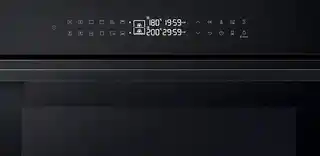 Samsung NV7B4225ZAK Piekarnik Dual Cook WiFi, czarny, 73 litry, sterowanie dotykowe, funkcje konwekcyjne, zintegrowany, z funkcją pary