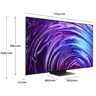 Samsung QE77S95DAT 77 cali QD-OLED 4K 144Hz Tizen Dolby Atmos HDMI 2.1 DVB-T2 Telewizor OLED