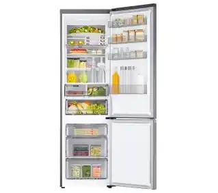 Samsung RB38C7AGWS9EF Pełny No Frost 203cm Szuflada z kontrolą wilgotności Zdalne sterowanie Stal szczotkowana Lodówka