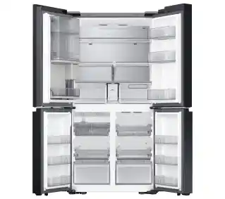 Samsung RF65DB970E22EO No Frost 185,3cm czarna szkło kostkarka zdalne sterowanie komora świeżości