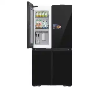 Samsung RM90F67CECEO Pełny No Frost 185,3cm Kostkarka Komora świeżości Zdalne sterowanie Grafitowe szkło Lodówka