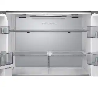 Samsung RM90F67CECEO Pełny No Frost 185,3cm Kostkarka Komora świeżości Zdalne sterowanie Grafitowe szkło Lodówka