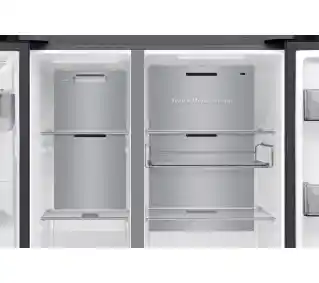 Samsung RS90F66BEFEO Pełny No Frost 178,4cm kostkarka zdalne sterowanie grafitowa stal chłodziarko-zamrażarka