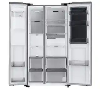 Samsung SBS RH68DG885DB1 Pełny No Frost 178cm Dystrybutor wody Kostkarka automatyczna Zdalne sterowanie Grafitowy Lodówka