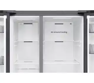 Samsung SBS RS70F65QEFEO Pełny No Frost 178,6cm Zdalne sterowanie Grafitowa stal Lodówka
