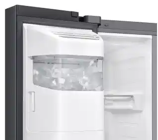 Samsung SBS RS80F66KBFEO Pełny No Frost 178,4cm Kostkarka Komora świeżości Zdalne sterowanie Grafitowa stal Lodówka