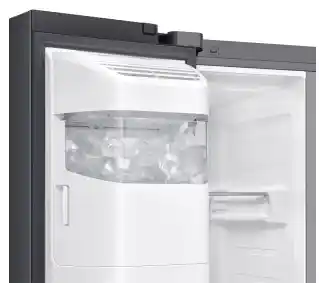 Samsung SBS RS80F66KCFEO Pełny No Frost 178,4cm Dystrybutor wody Komora świeżości Zdalne sterowanie Grafitowa stal Lodówka