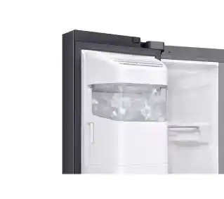 Samsung SBS RS90F64EEFEO Auto Open Pełny No Frost 178,4cm Kostkarka Zdalne sterowanie Grafitowa stal Lodówka