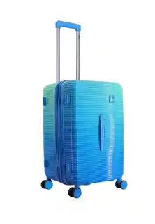 Saxoline Walizka średnia Twist Trunk 68 cm M Niebieska