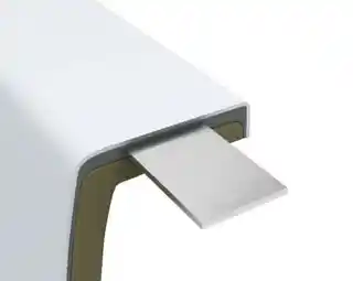Schedpol Artemis SET wanna prostokątna akrylowa 170x75 cm biały z nośnikiem stabilizującym 3WSP AS1P