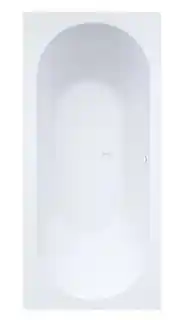 Schedpol Celestia wanna akrylowa prostokątna 170x75x57 cm biała ze stelażem 3WSP C1P