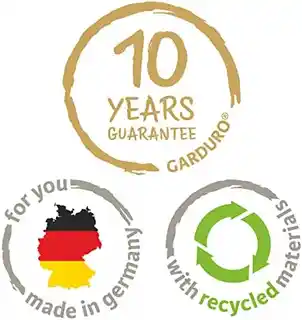 Scheurich Barceo 40 donica na rośliny okrągła czarny granit antracytowa