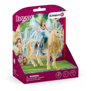 SCHLEICH Zestaw figurek Eyela na złotym jednorożcu 42508