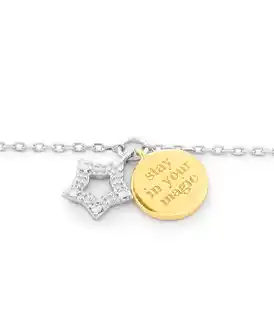 SECRECY Biżuteria B3742CDAWW900. Bransoletka, Kolor czarny. Kobieta