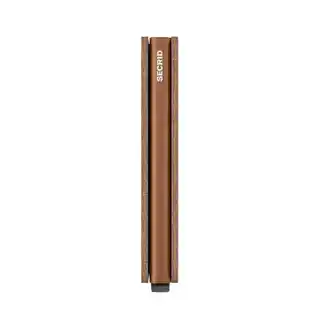 Secrid Mały portfel RFID Slimwallet Saffiano caramel
