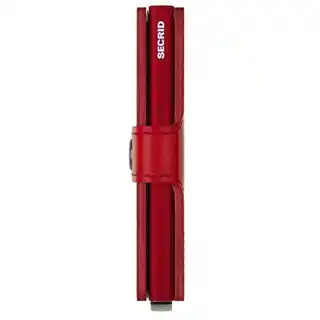Secrid Portfel kieszonkowy RFID Miniwallet Original red / red