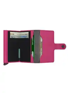 Secrid Portfel kieszonkowy RFID Miniwallet Yard Powder fuchsia