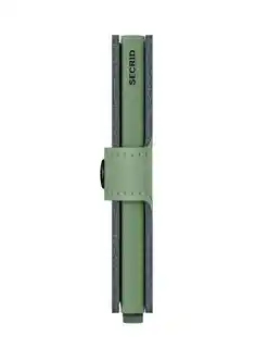 Secrid Portfel kieszonkowy RFID Miniwallet Yard Powder pistachio
