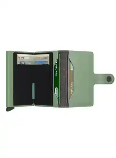 Secrid Portfel kieszonkowy RFID Miniwallet Yard Powder pistachio