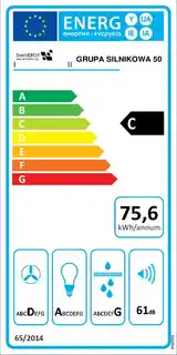 SeeNERGY Grupa Silnikowa 70 srebrny okap