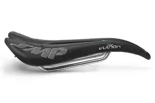 Selle SMP Vulkor siodło rowerowe czarne, ergonomiczne, pianka, stalowa szyna