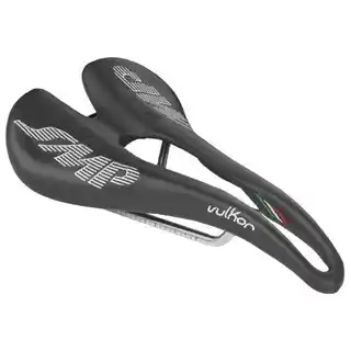 Selle SMP Vulkor siodło rowerowe czarne, ergonomiczne, pianka, stalowa szyna